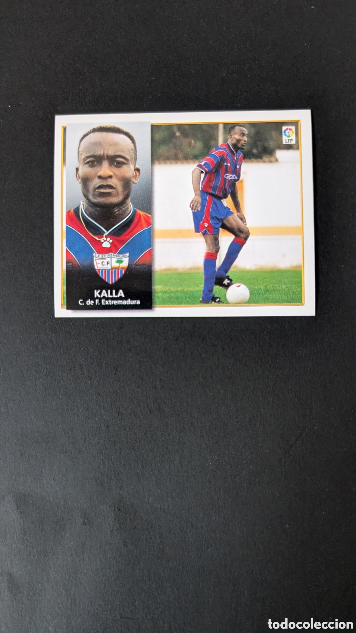 Cartes &agrave; collectionner de Football: KALLA EXTREMADURA COLOCA LIGA ESTE 1998/99 98 99 NUNCA PEGADO SIN PEGAR
