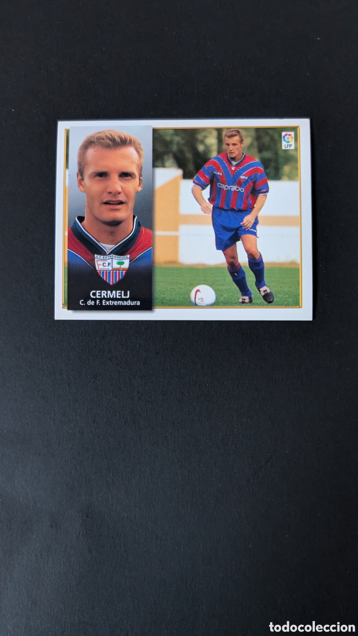 Cartes &agrave; collectionner de Football: CERMELJ EXTREMADURA COLOCA LIGA ESTE 1998/99 98 99 NUNCA PEGADO SIN PEGAR