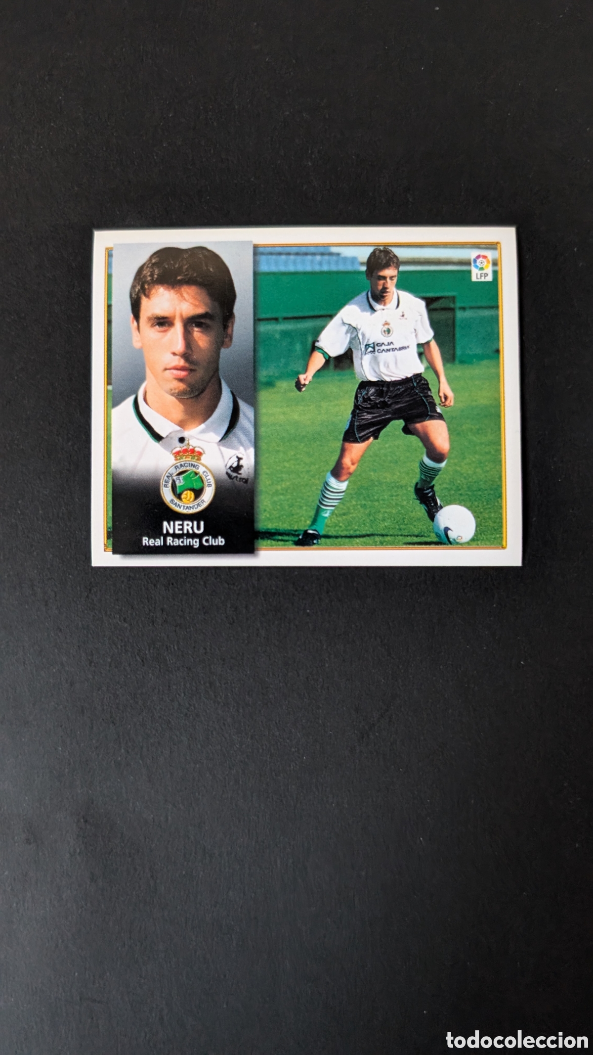 Cromos de Futebol: NERU RACING SANTANDER COLOCA LIGA ESTE 1998/99 98 99 NUNCA PEGADO SIN PEGAR