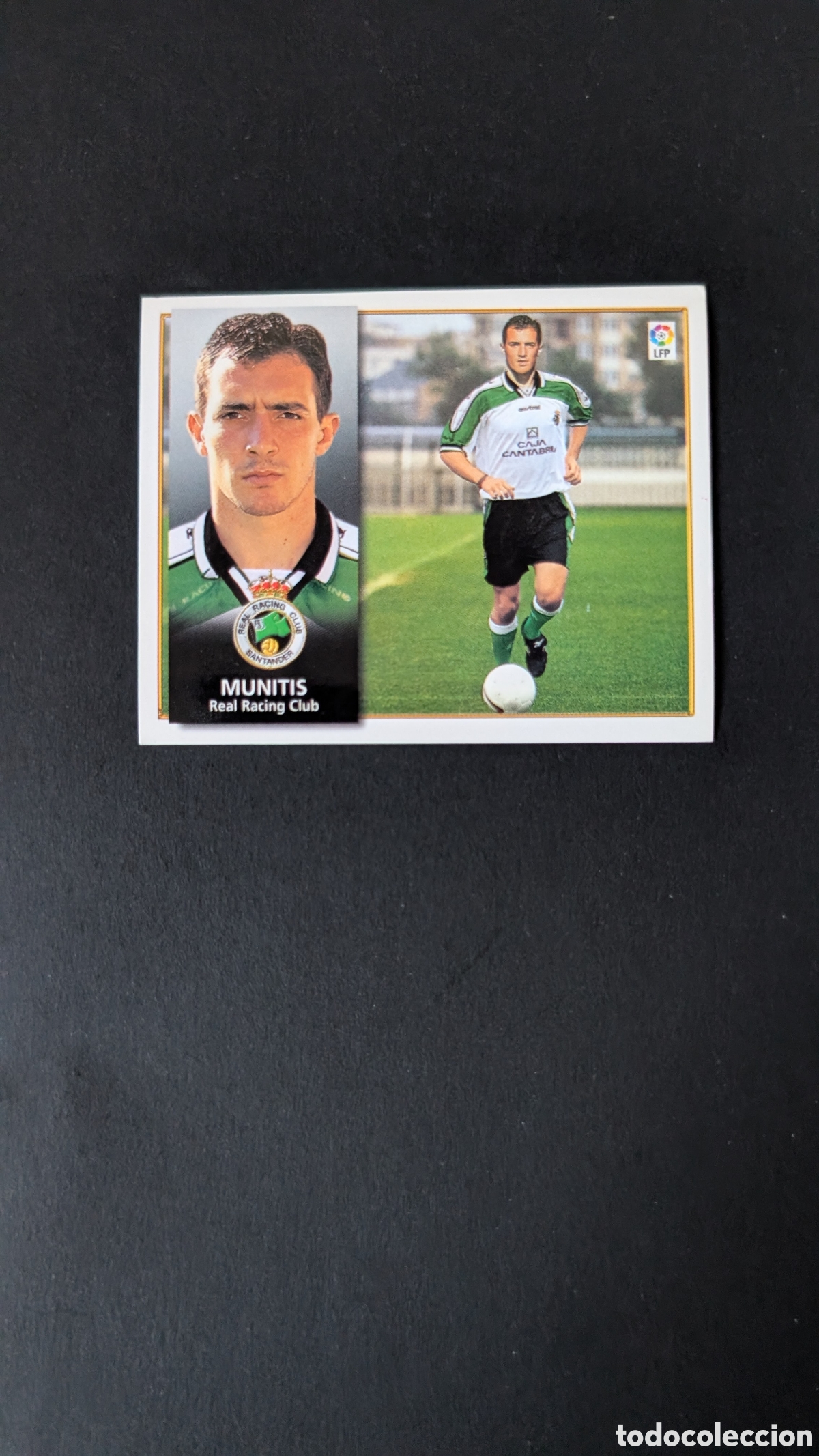 Cromos de Futebol: MUNITIS RACING SANTANDER COLOCA LIGA ESTE 1998/99 98 99 NUNCA PEGADO SIN PEGAR