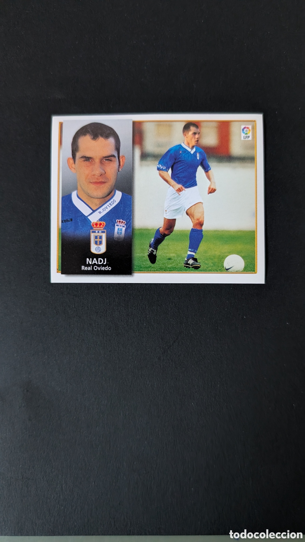 Cromos de Futebol: NADJ OVIEDO COLOCA LIGA ESTE 1998/99 98 99 NUNCA PEGADO SIN PEGAR
