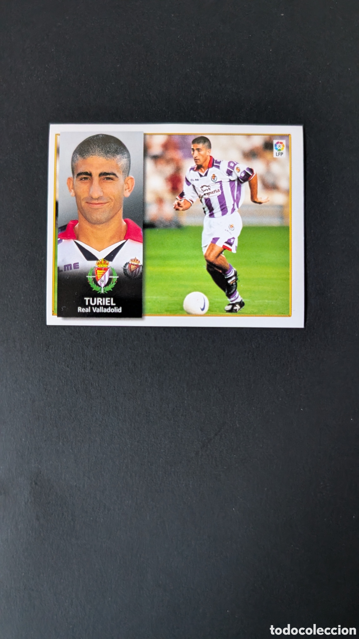 Cartes &agrave; collectionner de Football: TURIEL VALLADOLID COLOCA LIGA ESTE 1998/99 98 99 NUNCA PEGADO SIN PEGAR