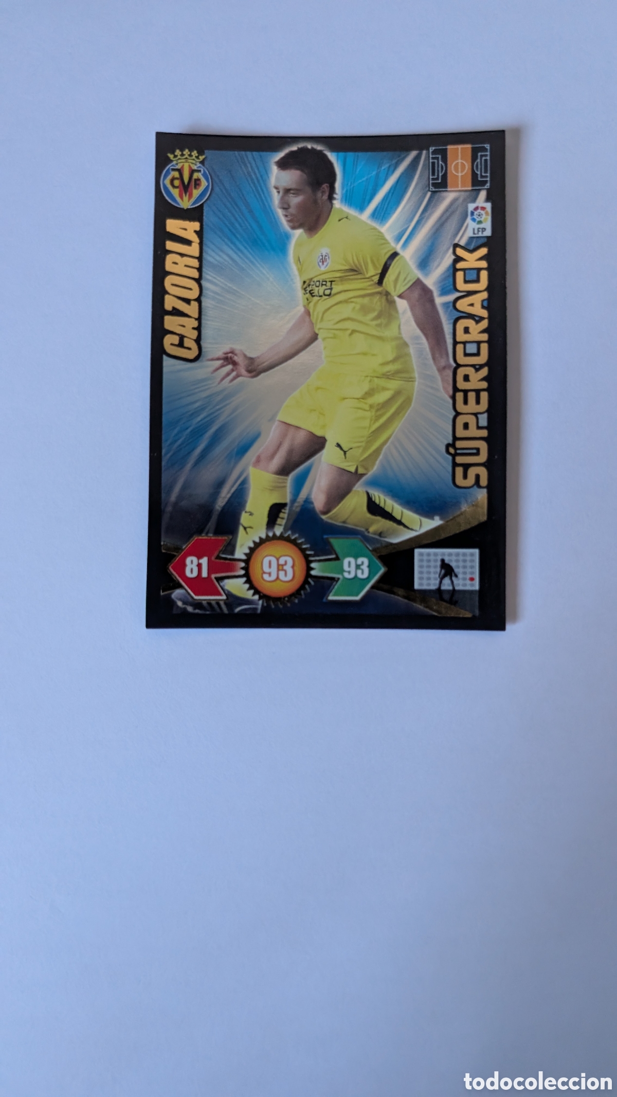 Football Stickers: CAZORLA VILLARREAL SUPERCRACK ADRENALYN XL LIGA 2009/10 09 10 PANINI