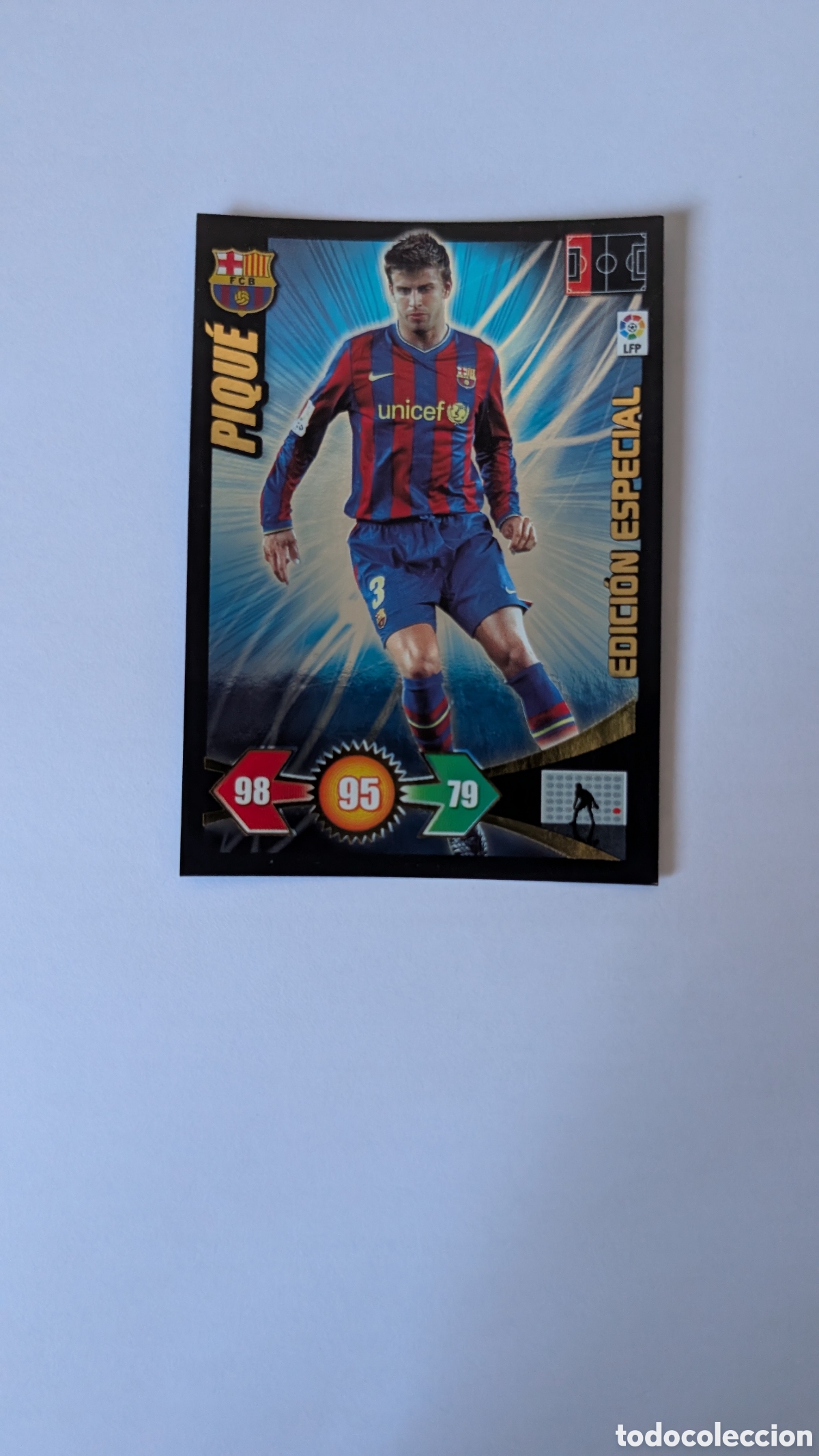 Football Stickers: PIQUE BARCELONA EDICION ESPECIAL ADRENALYN XL LIGA 2009/10 09 10 PANINI