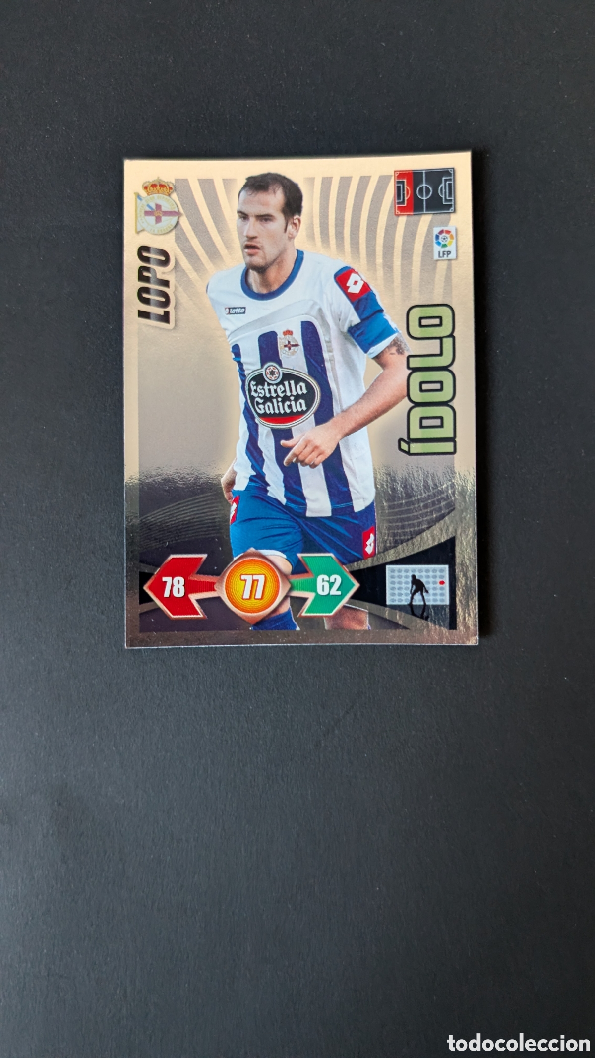 Cromos de F&uacute;tbol: LOPO DEPORTIVO IDOLO ADRENALYN XL LIGA 2009/10 09 10 PANINI