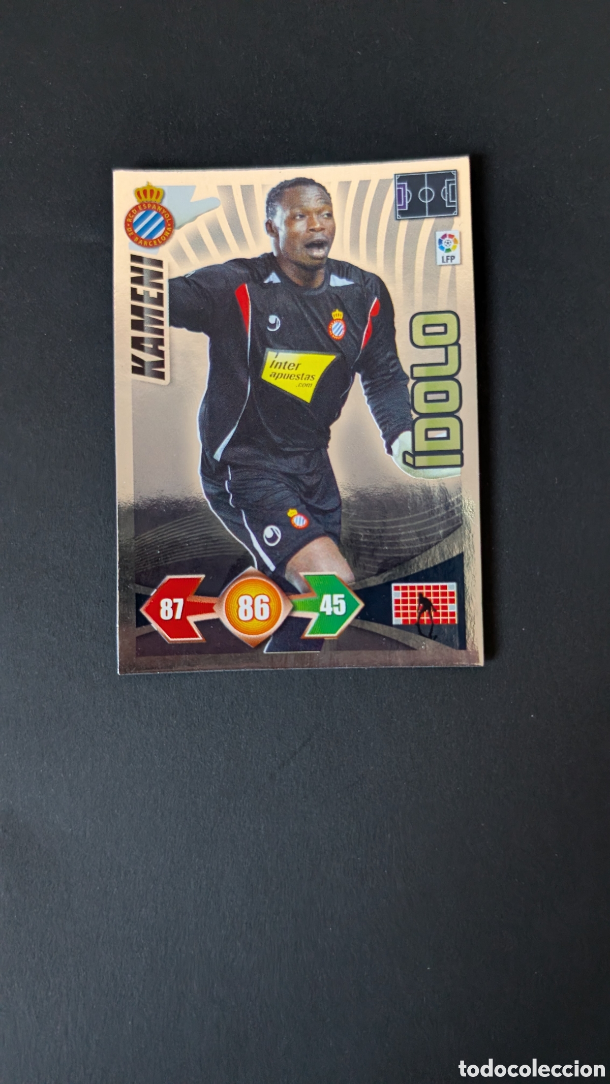 Cromos de F&uacute;tbol: KAMENI ESPANYOL IDOLO ADRENALYN XL LIGA 2009/10 09 10 PANINI