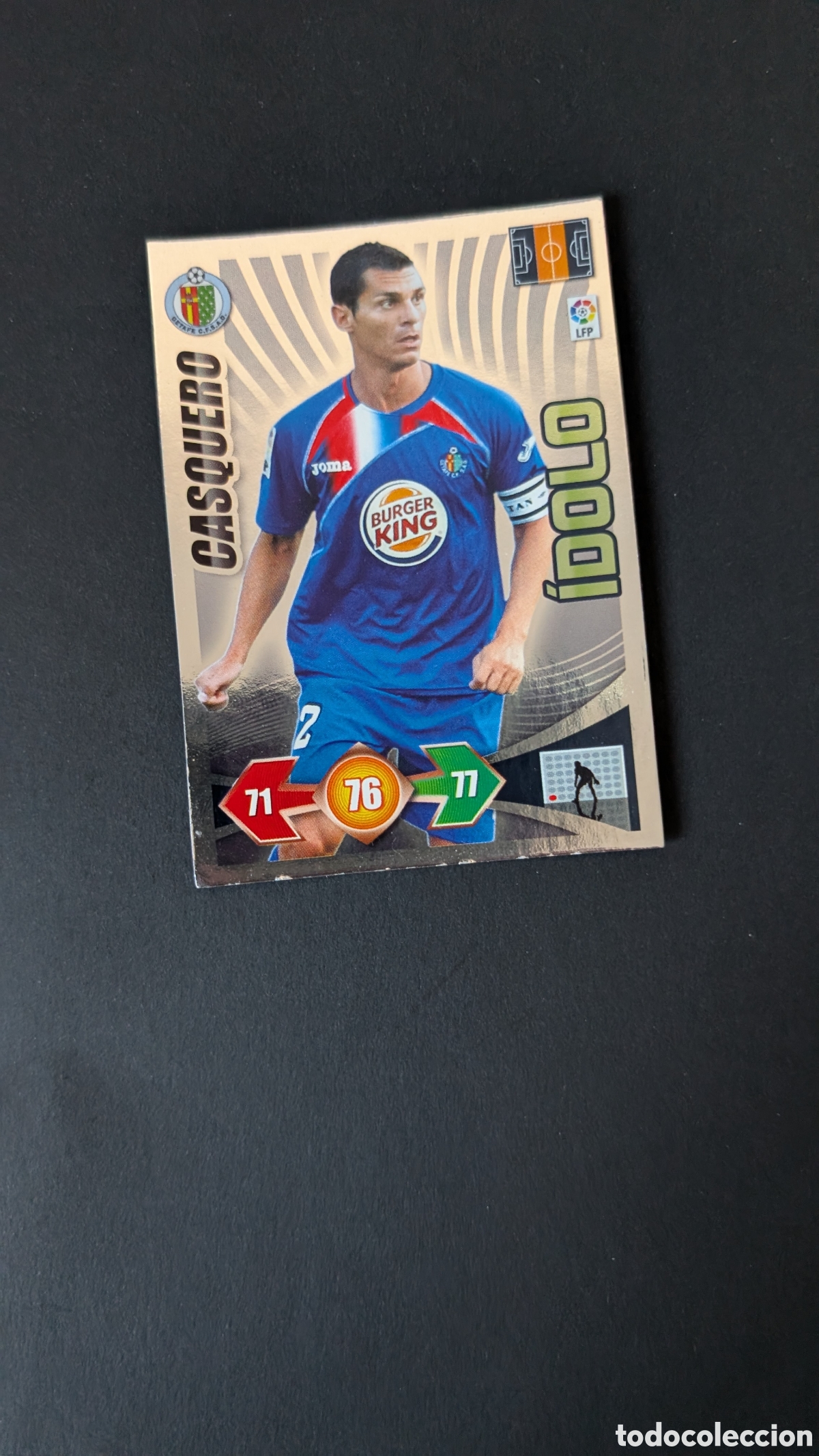 Cromos de F&uacute;tbol: CASQUERO GETAFE IDOLO ADRENALYN XL LIGA 2009/10 09 10 PANINI