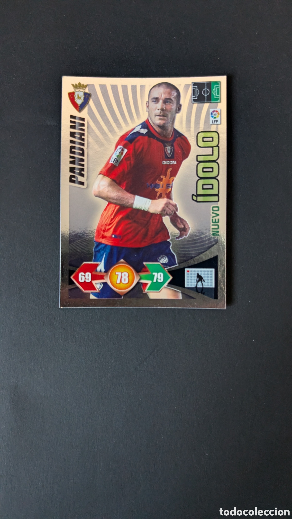 Cromos de F&uacute;tbol: PANDIANI OSASUNA IDOLO ADRENALYN XL LIGA 2009/10 09 10 PANINI