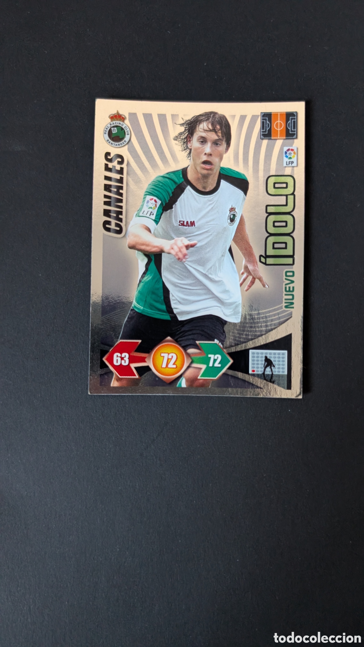 Cromos de F&uacute;tbol: CANALES RACING SANTANDER IDOLO ADRENALYN XL LIGA 2009/10 09 10 PANINI