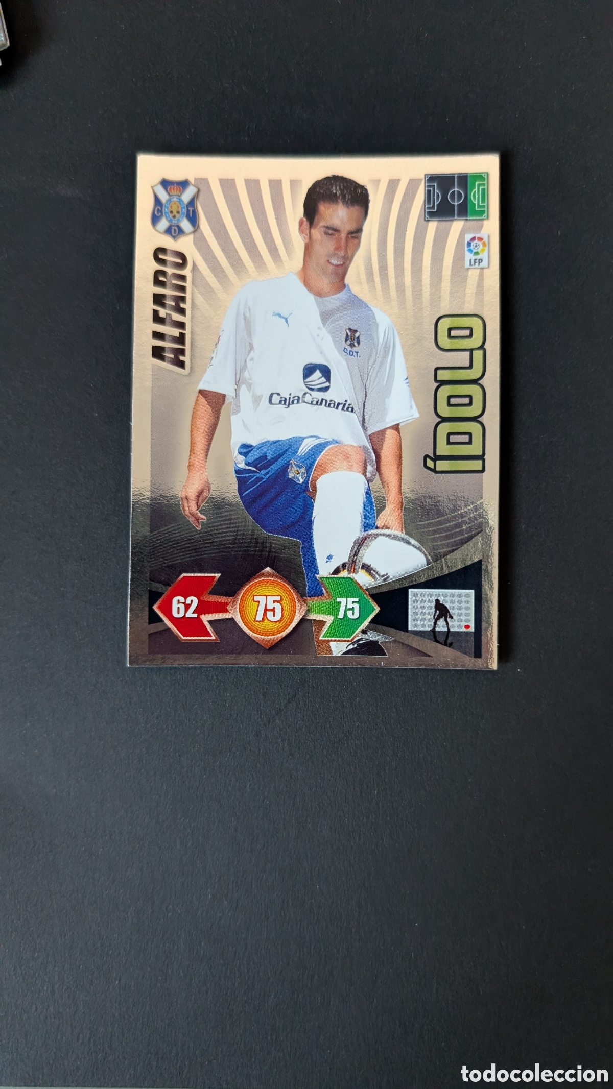 Cromos de F&uacute;tbol: ALFARO TENERIFE IDOLO ADRENALYN XL LIGA 2009/10 09 10 PANINI