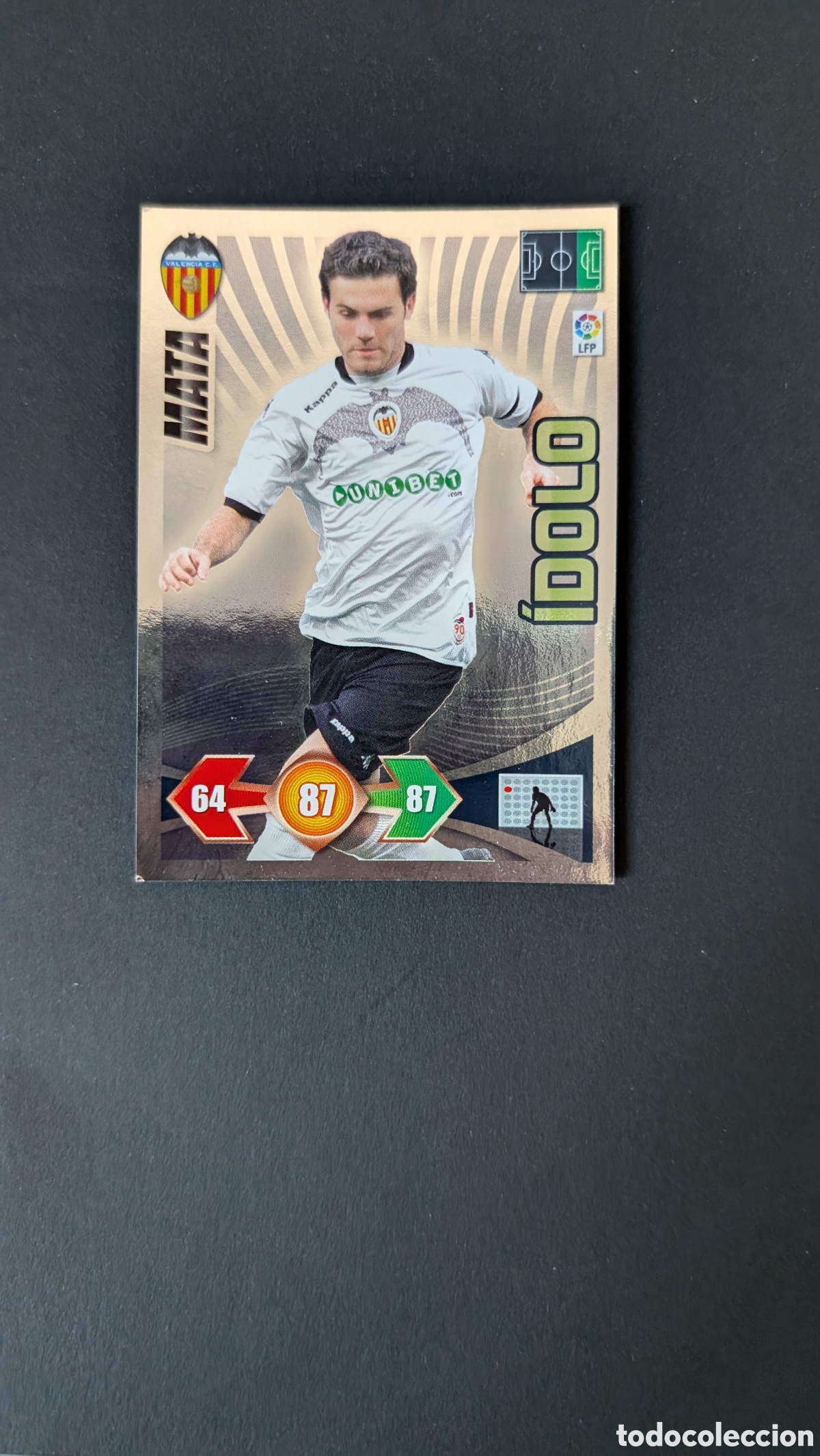 Cromos de F&uacute;tbol: MATA VALENCIA IDOLO ADRENALYN XL LIGA 2009/10 09 10 PANINI