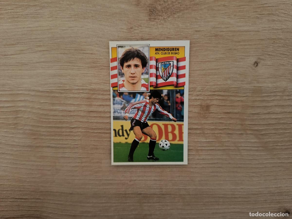 Cromos de F&uacute;tbol: CROMO DE F&Uacute;TBOL LIGA ESTE MENDIGUREN ATHLETIC SIN PEGAR NUNCA PEGADO 90 91 1990 1991 D426