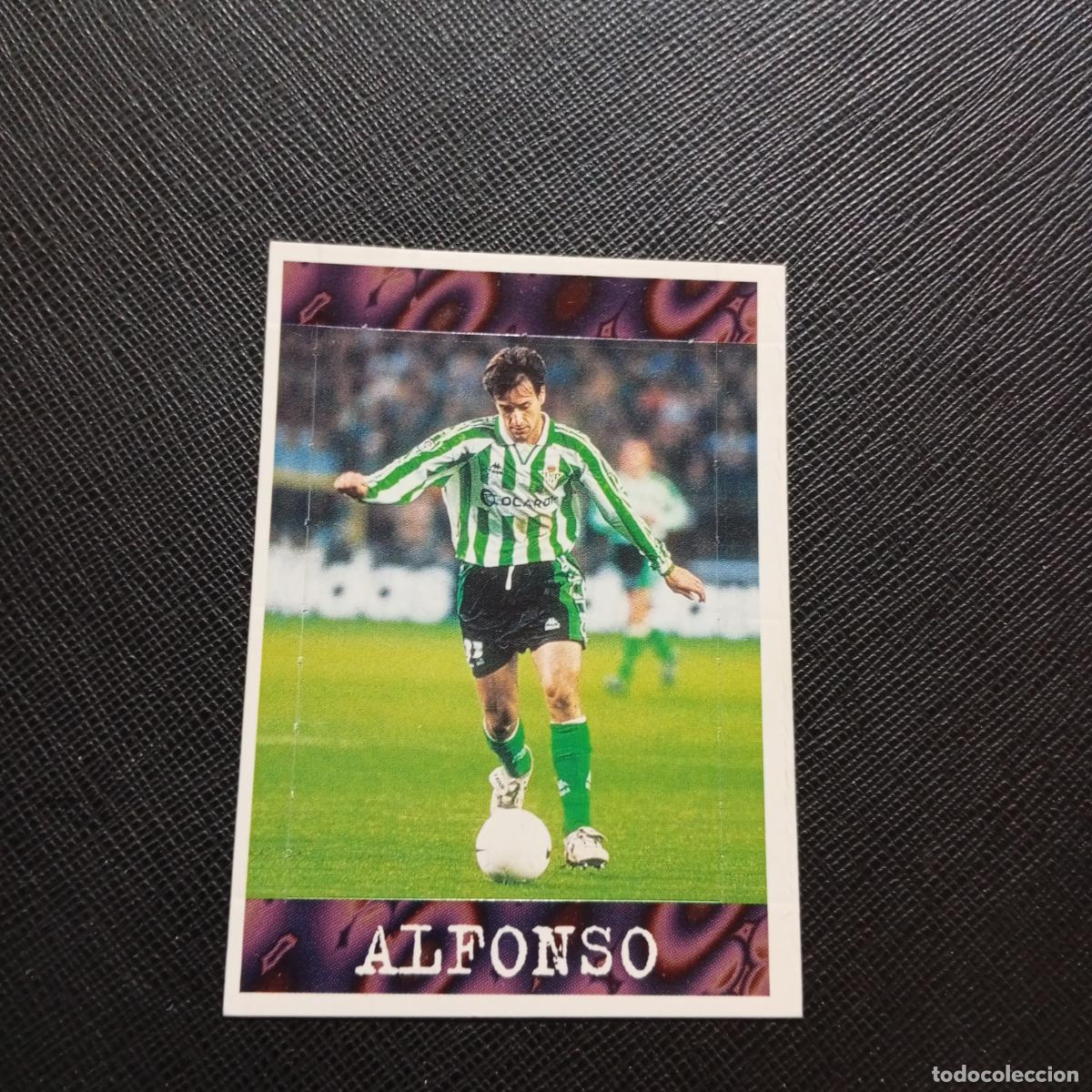 Cromos de F&uacute;tbol: ALFONSO REAL BETIS PANINI 1997 1998 CROMO FUTBOL 97 98 - SIN PEGAR - A165 PG181