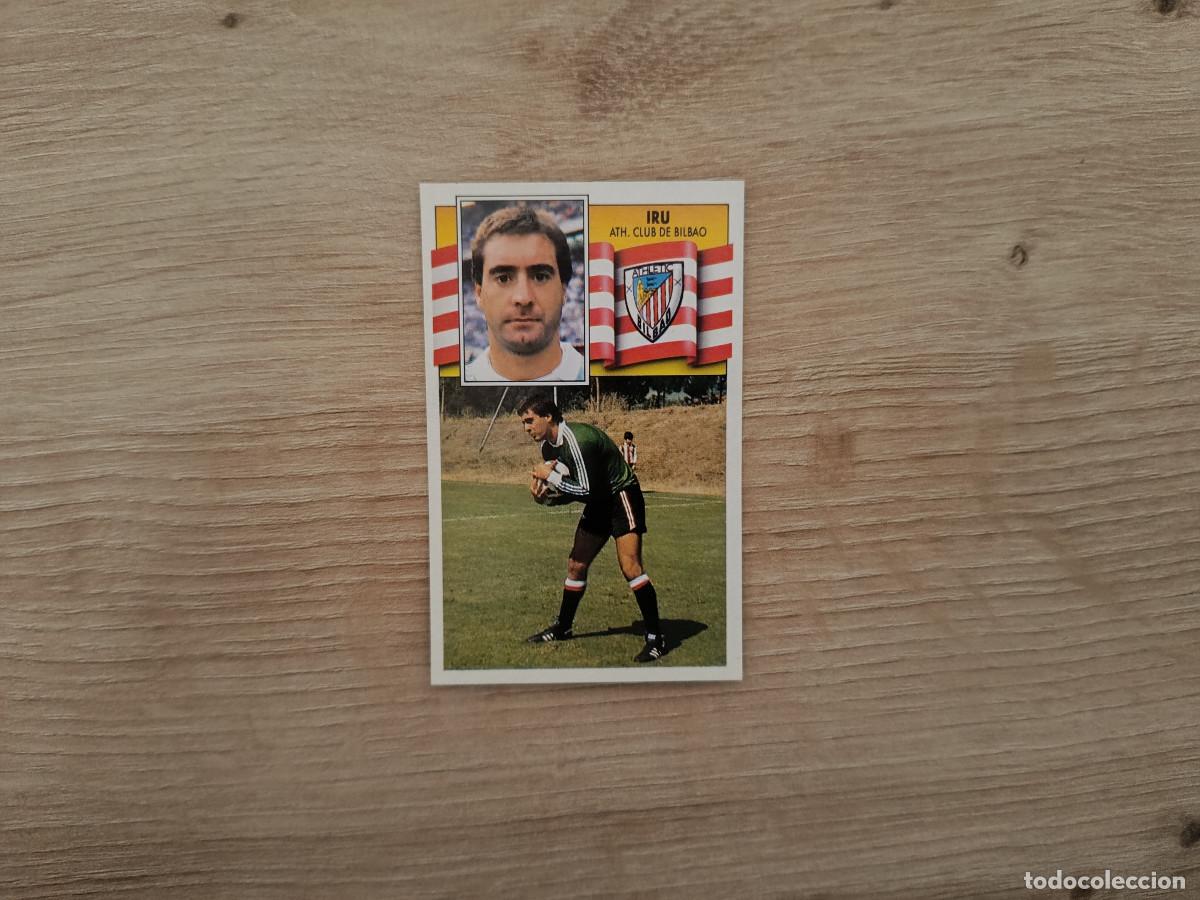 Figurine di Calcio: CROMO DE F&Uacute;TBOL LIGA ESTE IRU ATHLETIC SIN PEGAR NUNCA PEGADO 90 91 1990 1991 D426