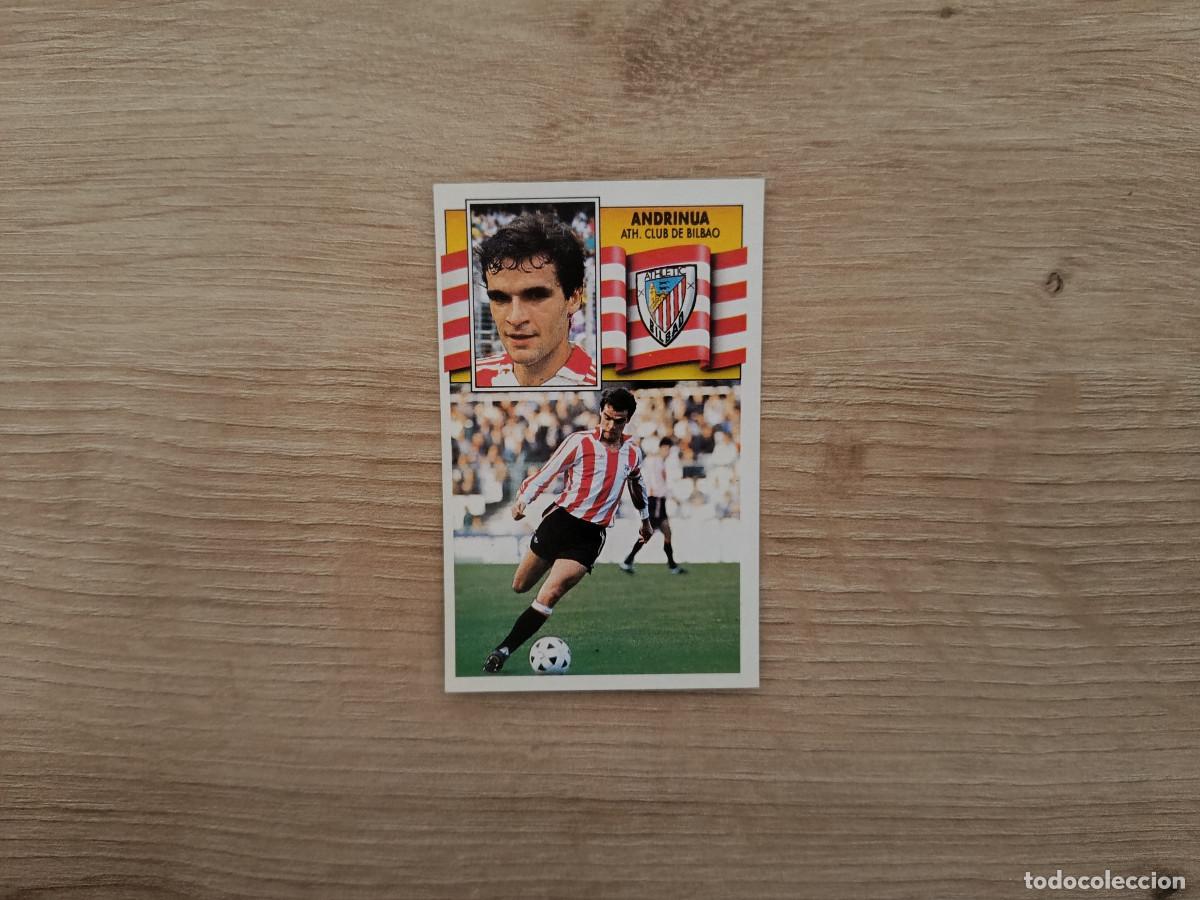 Fu&szlig;ball-Sticker: CROMO DE F&Uacute;TBOL LIGA ESTE ANDRINUA ATHLETIC SIN PEGAR NUNCA PEGADO 90 91 1990 1991 D426