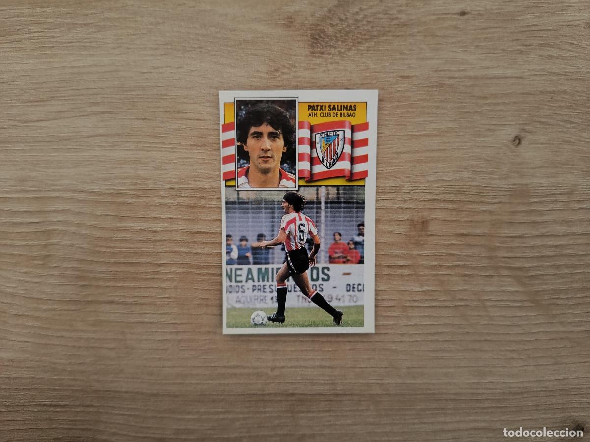 Figurine di Calcio: CROMO DE F&Uacute;TBOL LIGA ESTE PATXI SALINAS ATHLETIC SIN PEGAR NUNCA PEGADO 90 91 1990 1991 D426