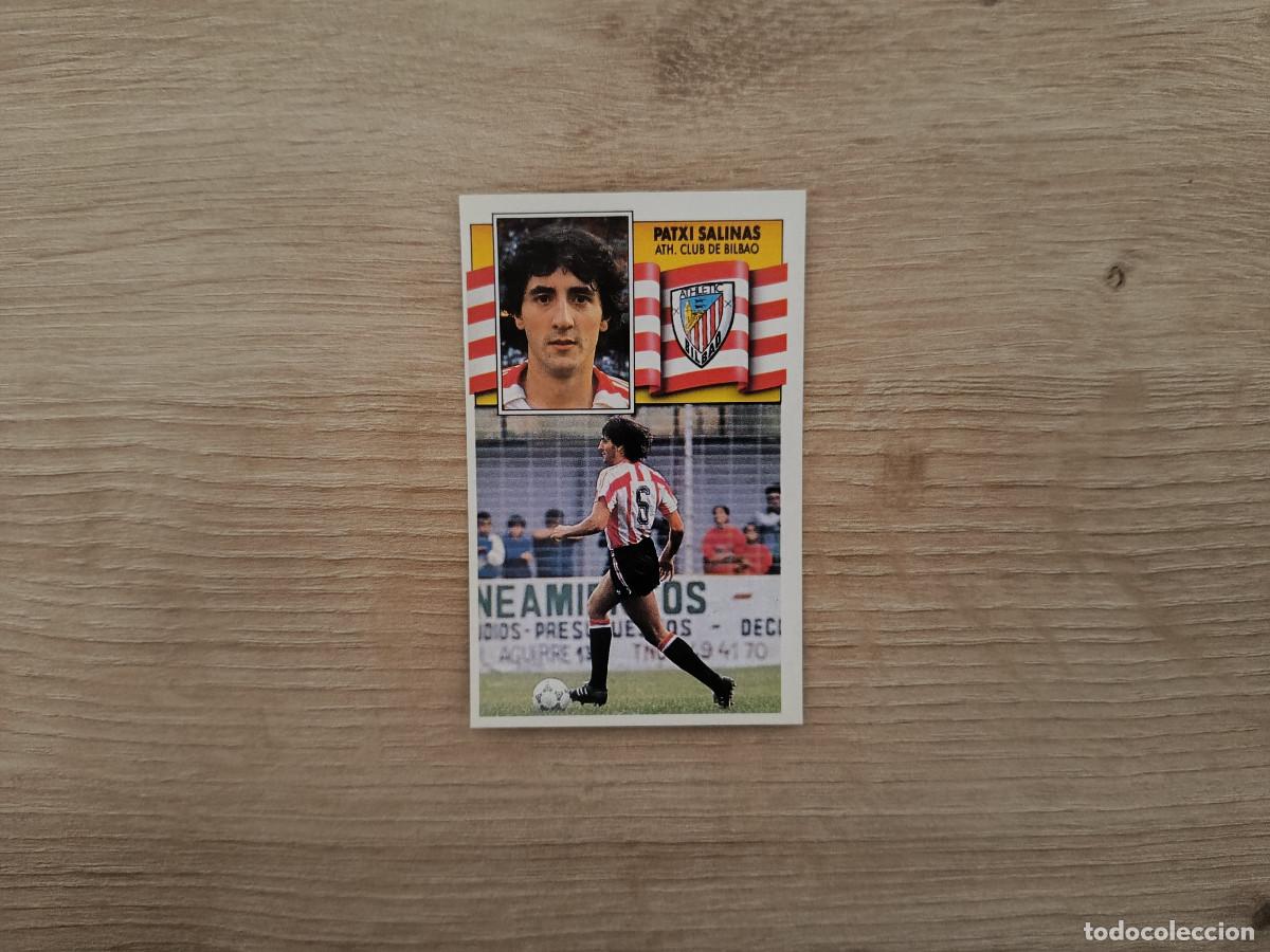 Figurine di Calcio: CROMO DE F&Uacute;TBOL LIGA ESTE PATXI SALINAS ATHLETIC SIN PEGAR NUNCA PEGADO 90 91 1990 1991 D426