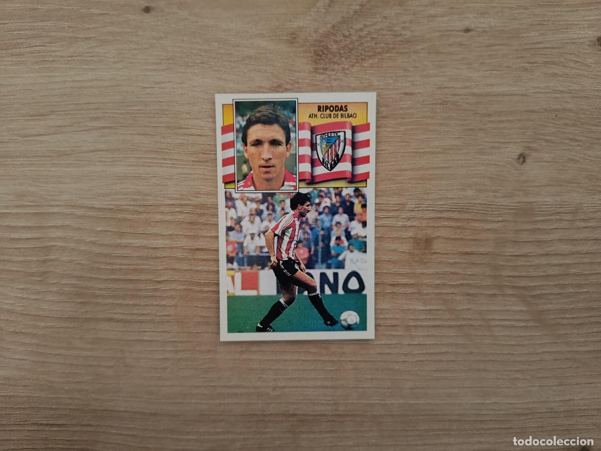 Cartes &agrave; collectionner de Football: CROMO DE F&Uacute;TBOL LIGA ESTE RIPODAS ATHLETIC SIN PEGAR NUNCA PEGADO 90 91 1990 1991 D426