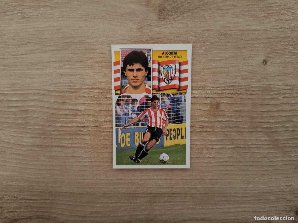 Cartes &agrave; collectionner de Football: CROMO DE F&Uacute;TBOL LIGA ESTE ALCORTA ATHLETIC SIN PEGAR NUNCA PEGADO 90 91 1990 1991 D426