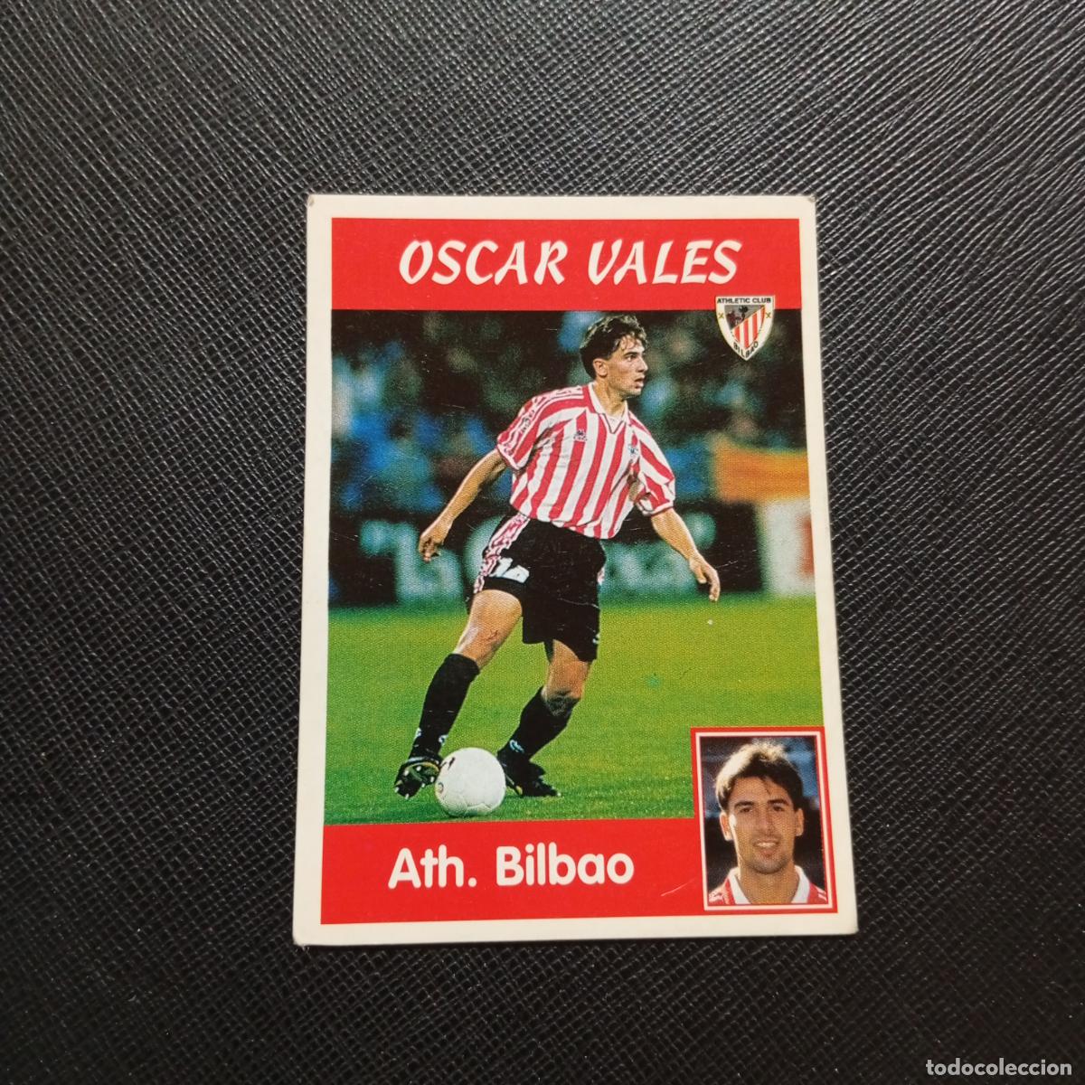 Cartes &agrave; collectionner de Football: 82 OSCAR VALES BILBAO PANINI 1997 1998 CROMO FUTBOL 97 98 - SIN PEGAR - A165 PG190