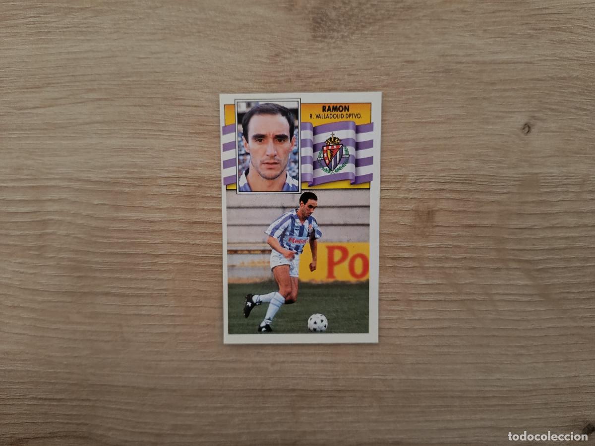 Cartes &agrave; collectionner de Football: CROMO DE F&Uacute;TBOL LIGA ESTE RAMON VALLADOLID SIN PEGAR NUNCA PEGADO 90 91 1990 1991 D426