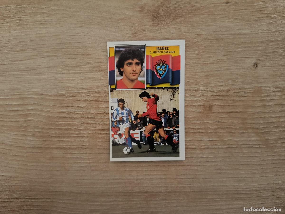 Fu&szlig;ball-Sticker: CROMO DE F&Uacute;TBOL LIGA ESTE IBA&Ntilde;EZ OSASUNA SIN PEGAR NUNCA PEGADO 90 91 1990 1991 D426