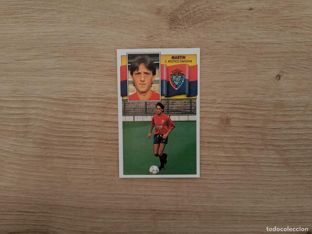 Fu&szlig;ball-Sticker: CROMO DE F&Uacute;TBOL LIGA ESTE MARTIN OSASUNA SIN PEGAR NUNCA PEGADO 90 91 1990 1991 D426
