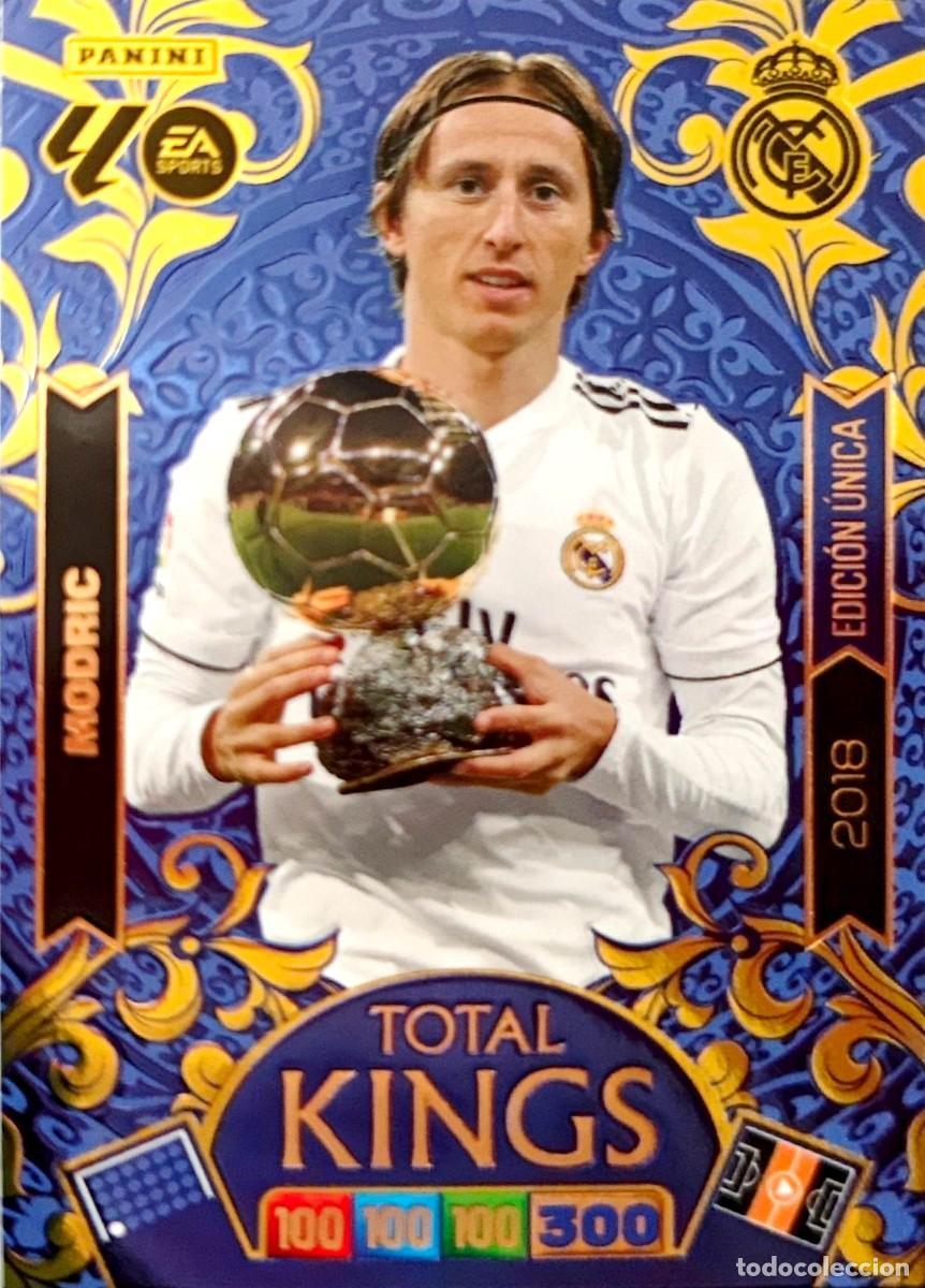 Cromos de F&uacute;tbol: Luka Modric - Real Madrid - 2018 EDICION UNICA TOTAL KINGS PANINI ADRENALYN La Liga 2025 2026 25 26
