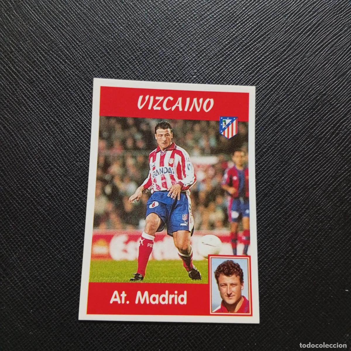 Fu&szlig;ball-Sticker: 73A 73 VIZCAINO AT MADRID PANINI 1997 1998 CROMO FUTBOL 97 98 - SIN PEGAR - A165 PG190