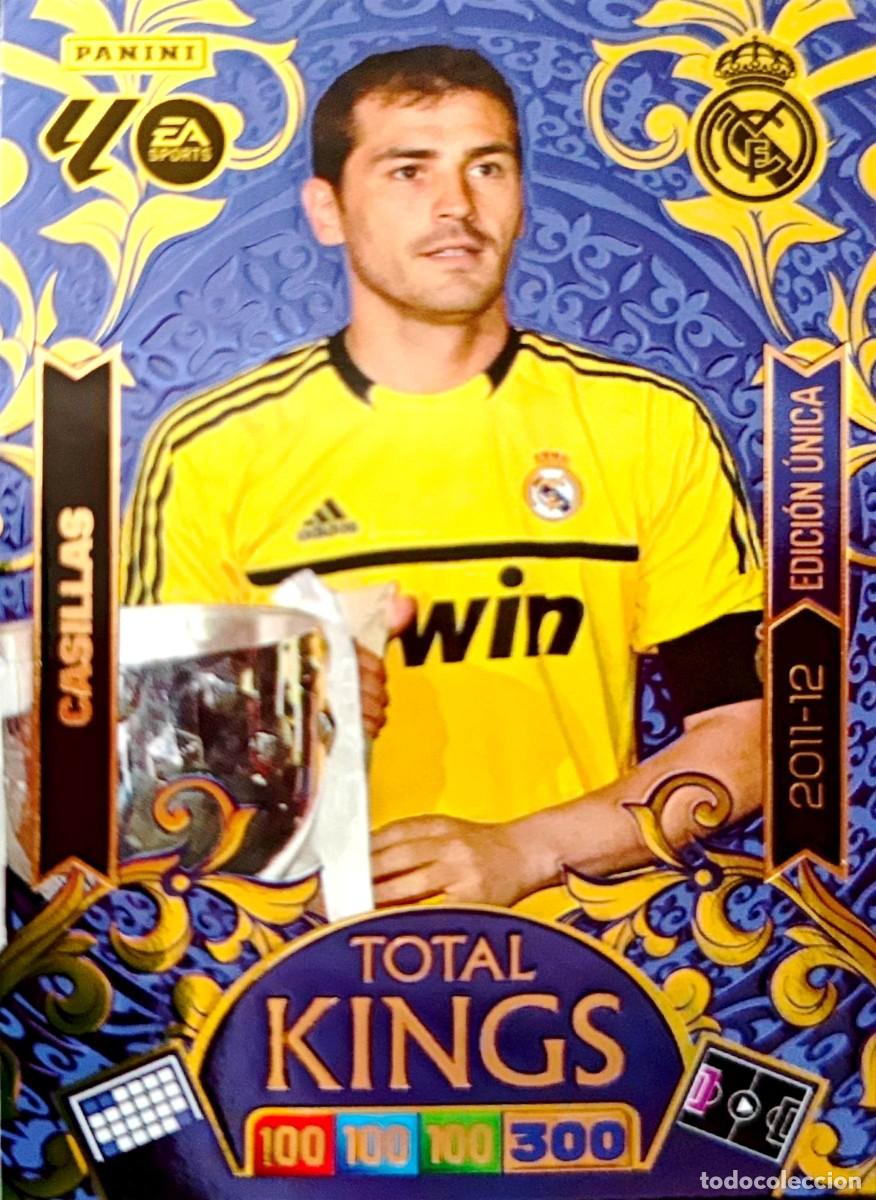 Fu&szlig;ball-Sticker: Iker Casillas - Real Madrid - 2011-12 EDICION UNICA - TOTAL KINGS - PANINI ADRENALYN 2025 2026 25 26