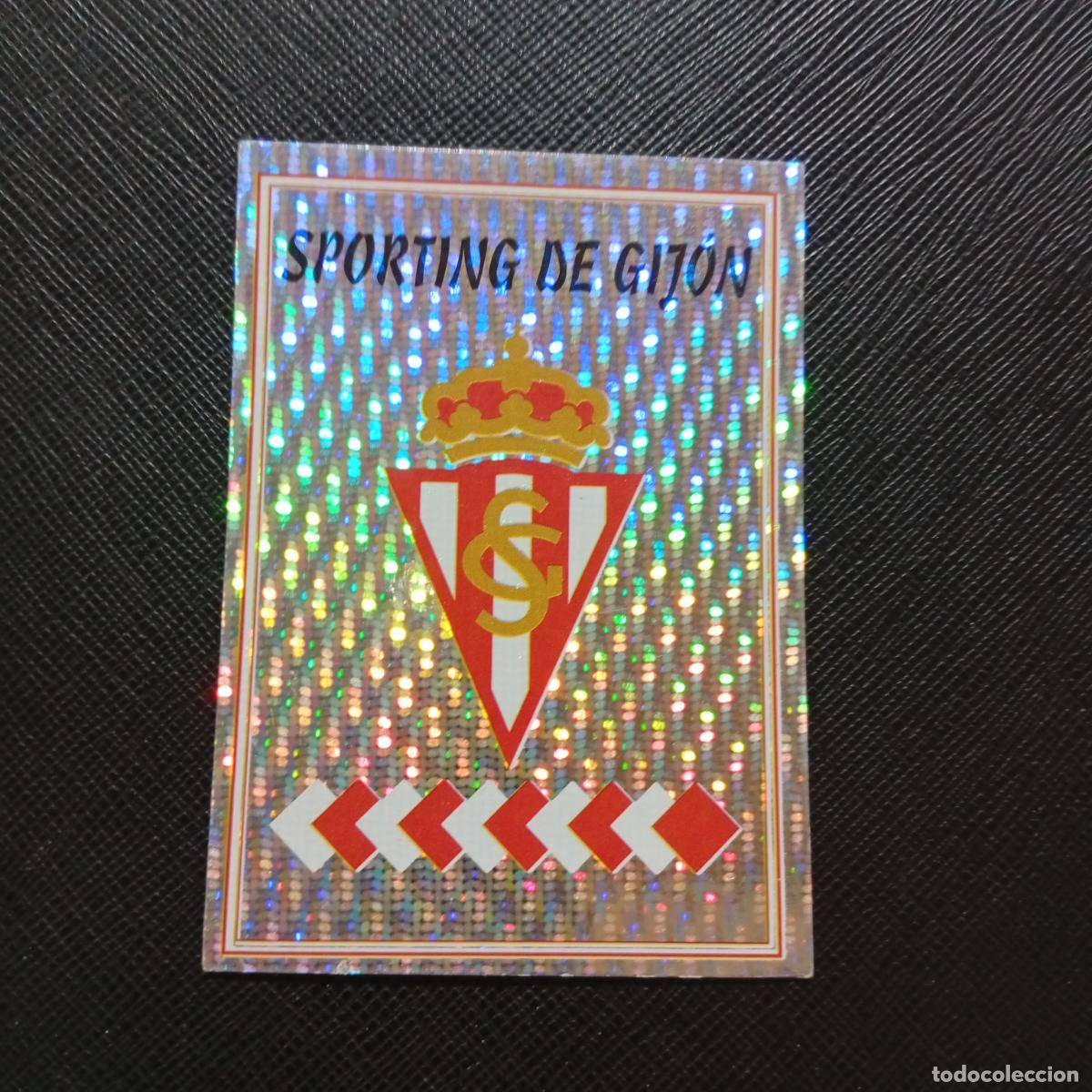 Cromos de F&uacute;tbol: 0 ESCUDO SPORTING GIJON PANINI 1997 1998 CROMO FUTBOL 97 98 - SIN PEGAR - A165 PG190