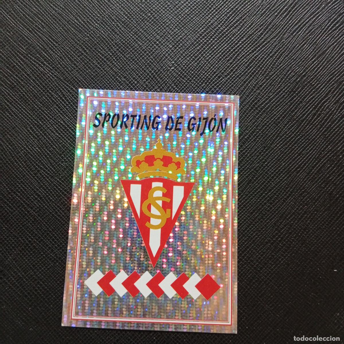 Cromos de F&uacute;tbol: 0 ESCUDO SPORTING GIJON PANINI 1997 1998 CROMO FUTBOL 97 98 - SIN PEGAR - A165 PG190 B