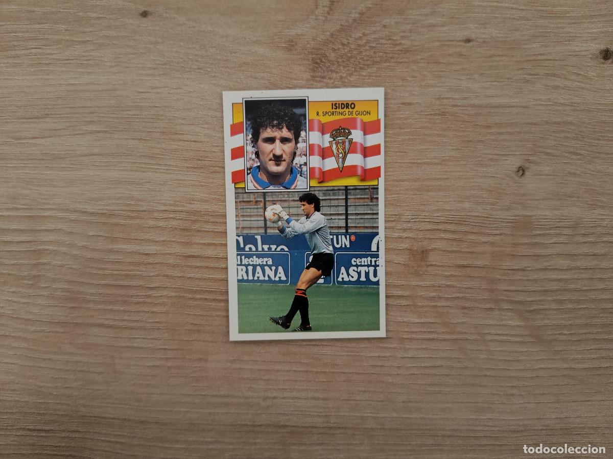 Cromos de F&uacute;tbol: CROMO DE F&Uacute;TBOL LIGA ESTE ISIDRO SPORTING SIN PEGAR NUNCA PEGADO 90 91 1990 1991 D426