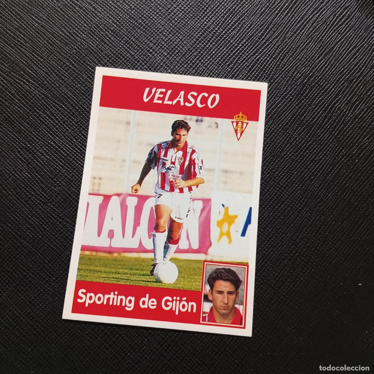 Cromos de F&uacute;tbol: 226A 226 VELASCO SPORTING GIJON PANINI 1997 1998 CROMO FUTBOL 97 98 - SIN PEGAR - A165 PG208