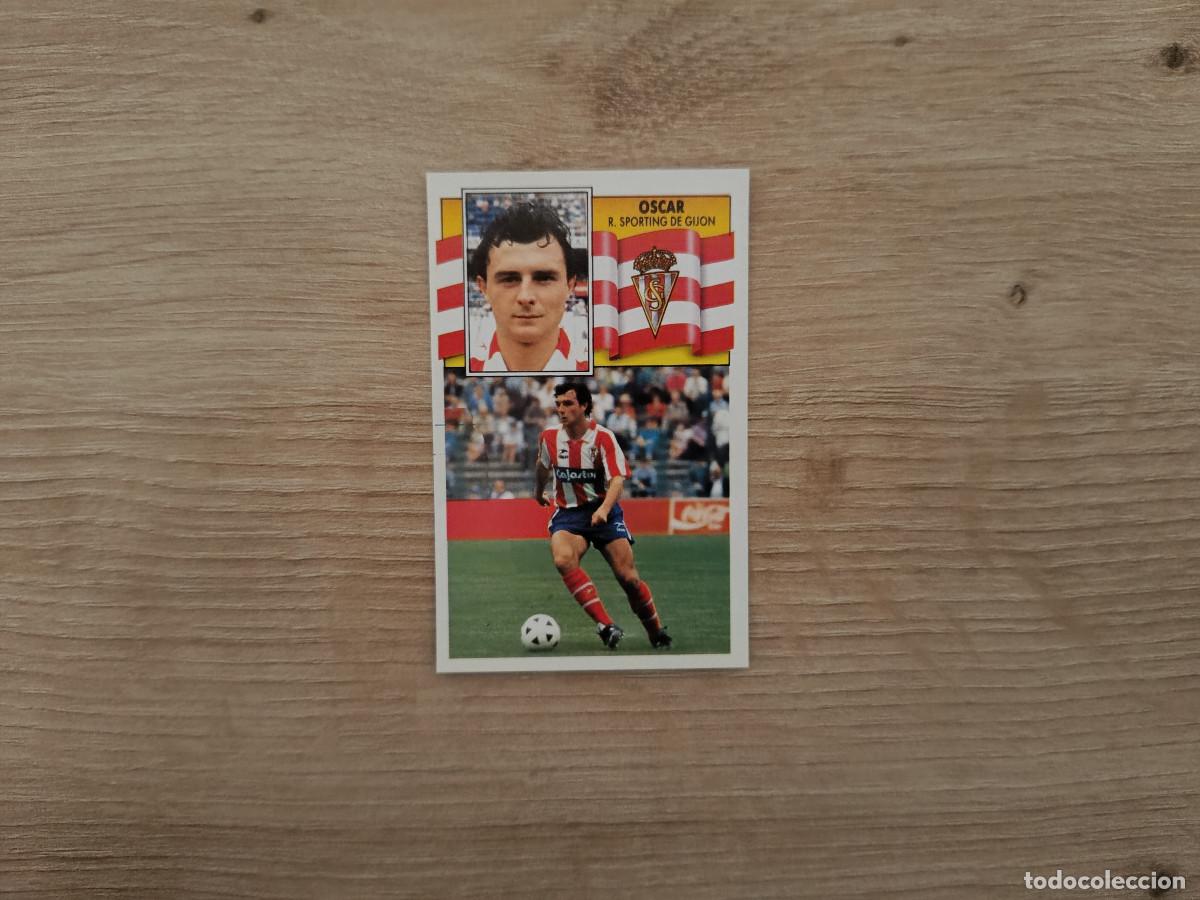 Cromos de F&uacute;tbol: CROMO DE F&Uacute;TBOL LIGA ESTE OSCAR SPORTING SIN PEGAR NUNCA PEGADO 90 91 1990 1991 D426