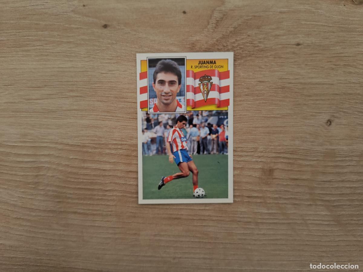 Fu&szlig;ball-Sticker: CROMO DE F&Uacute;TBOL LIGA ESTE JUANMA SPORTING SIN PEGAR NUNCA PEGADO 90 91 1990 1991 D426