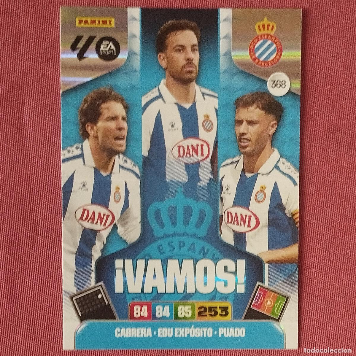 Cromos de F&uacute;tbol: R. C. D. ESPA&Ntilde;OL - VAMOS 368 - ADRENALYN XL LIGA 2025 - 2026 - 25 26 PANINI