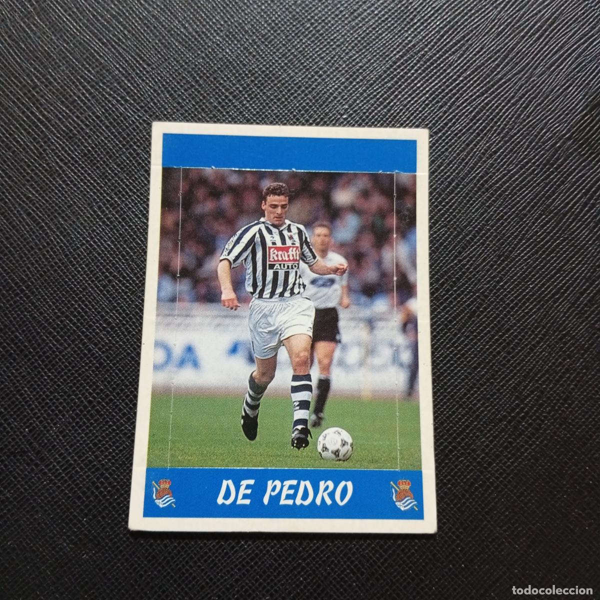Cromos de F&uacute;tbol: DE PEDRO REAL SOCIEDAD PANINI 1997 1998 CROMO FUTBOL 97 98 - SIN PEGAR - A165 PG217