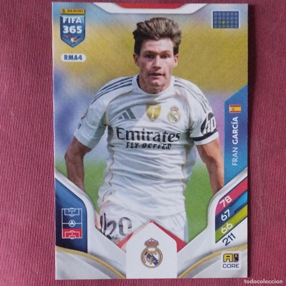 Cromos de F&uacute;tbol: FRAN GARCIA - REAL MADRID - FIFA 365 - 2025 - 2026