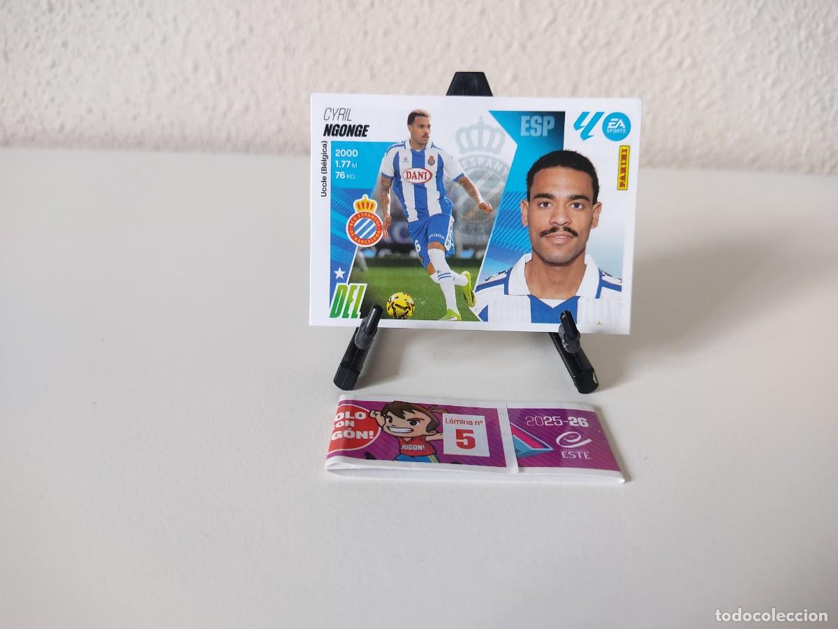 Figurine di Calcio: Ngonge RCD Espanyol MERCADO INVIERNO Liga Este 2025 2026