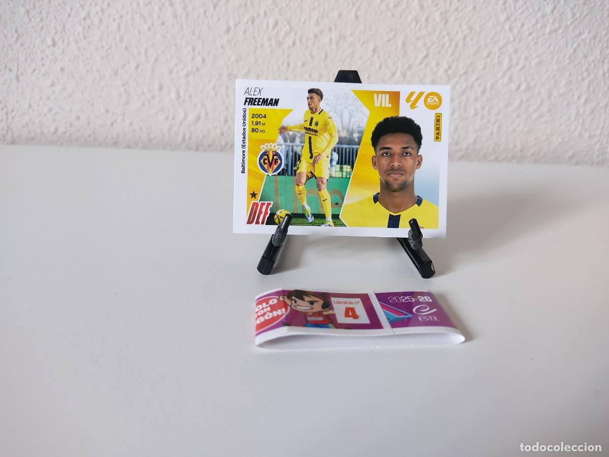 Figurine di Calcio: Alex Freeman Villarreal MERCADO INVIERNO Liga Este 2025 2026