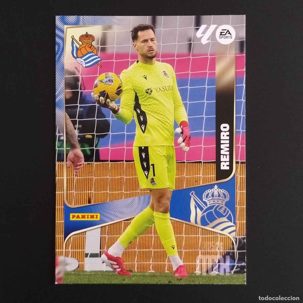Figurine di Calcio: MGK 308 REMIRO REAL SOCIEDAD CROMOS ALBUM MEGACRACKS LIGA FUTBOL 2025 2026 25 26