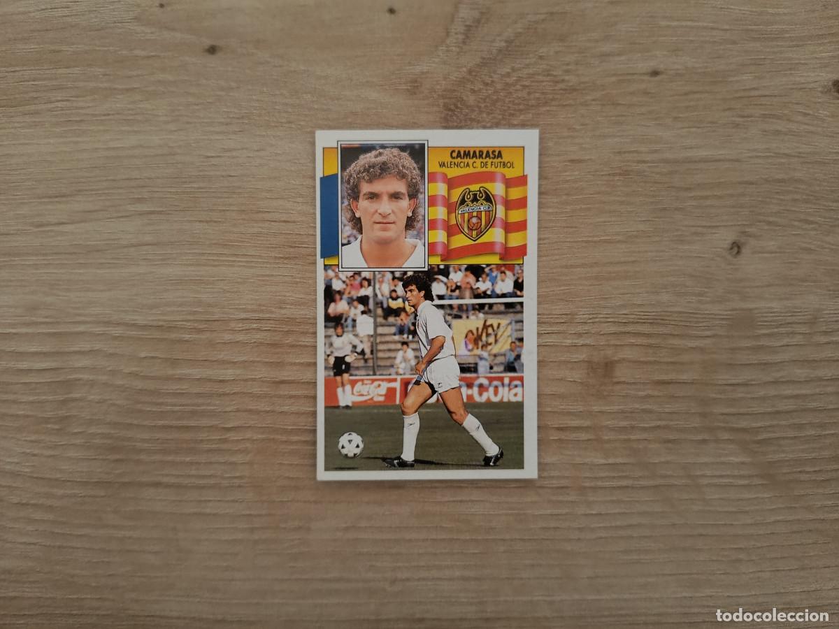 Figurine di Calcio: CROMO DE F&Uacute;TBOL LIGA ESTE CAMARASA VALENCIA SIN PEGAR NUNCA PEGADO 90 91 1990 1991 D426