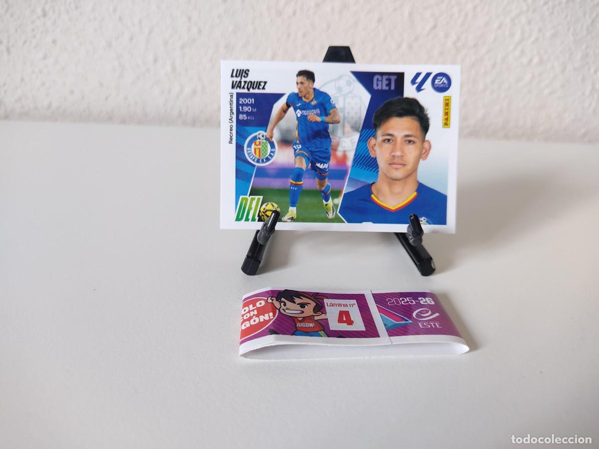 Figurine di Calcio: Luis V&aacute;zquez Getafe MERCADO INVIERNO Liga Este 2025 2026
