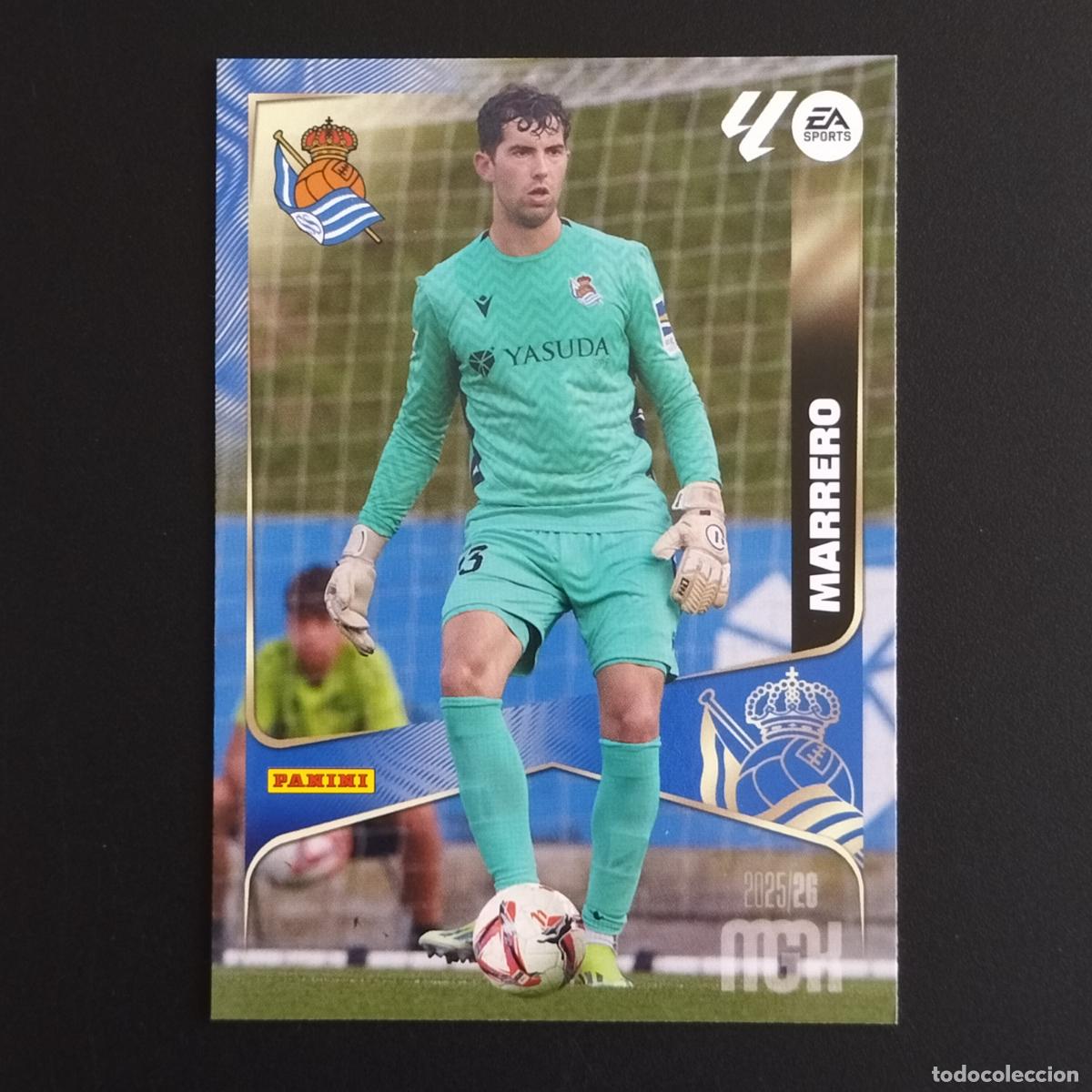 Cartes &agrave; collectionner de Football: MGK 309 MARRERO REAL SOCIEDAD CROMOS ALBUM MEGACRACKS LIGA FUTBOL 2025 2026 25 26
