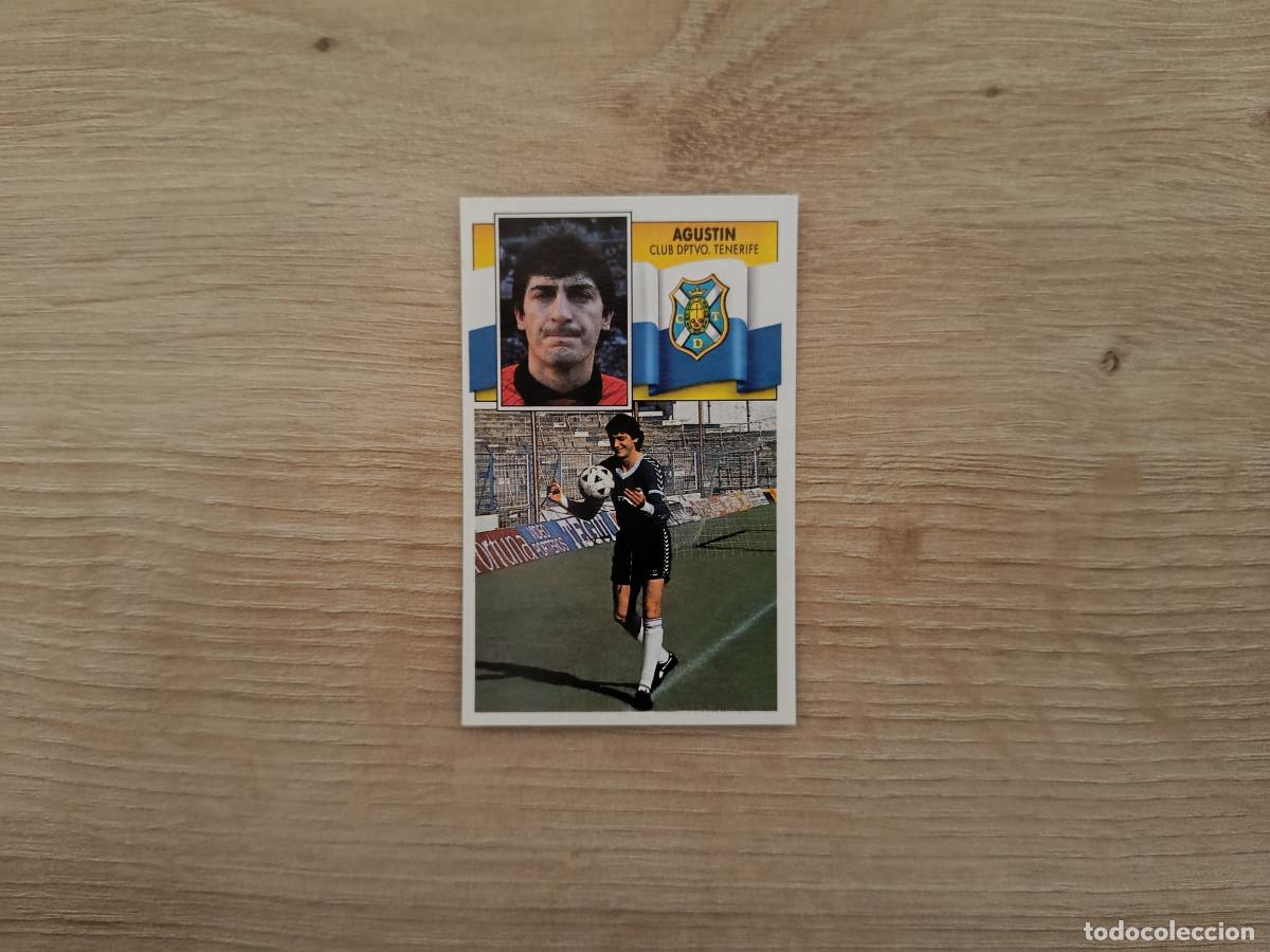 Cromos de F&uacute;tbol: CROMO DE F&Uacute;TBOL LIGA ESTE AGUSTIN TENERIFE SIN PEGAR NUNCA PEGADO 90 91 1990 1991 D426