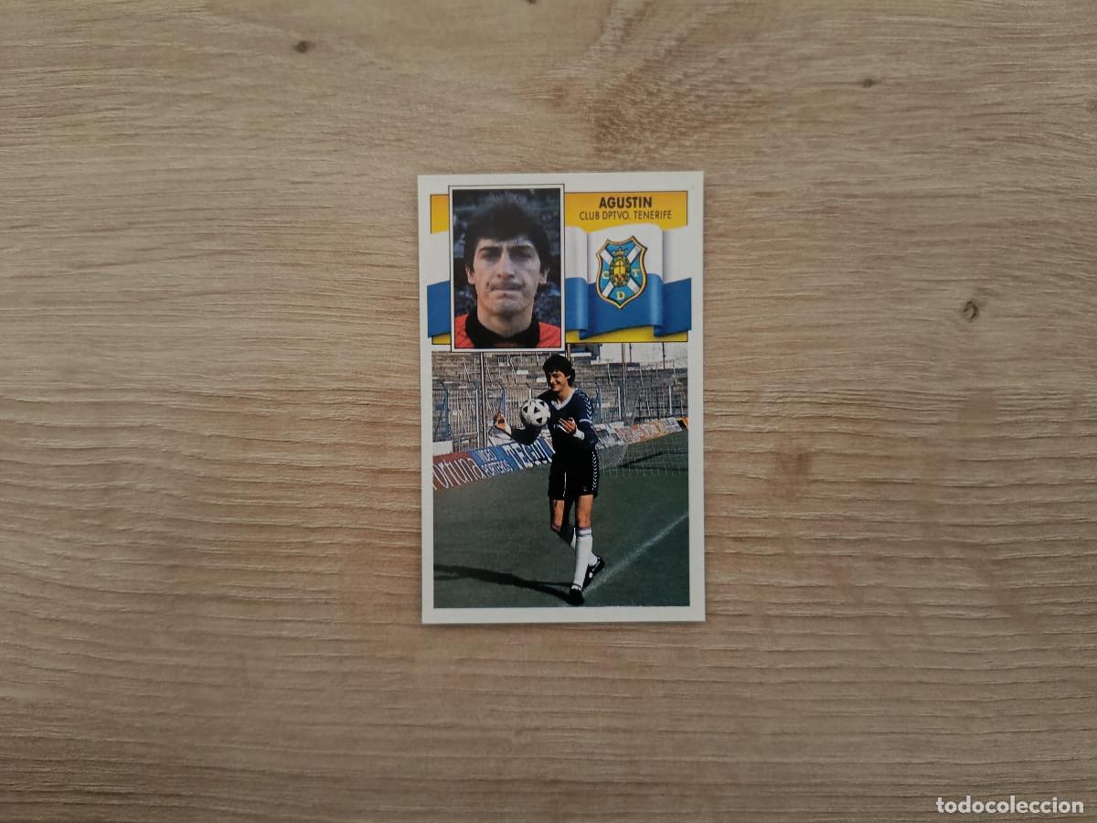 Cromos de F&uacute;tbol: CROMO DE F&Uacute;TBOL LIGA ESTE AGUSTIN TENERIFE SIN PEGAR NUNCA PEGADO 90 91 1990 1991 D426