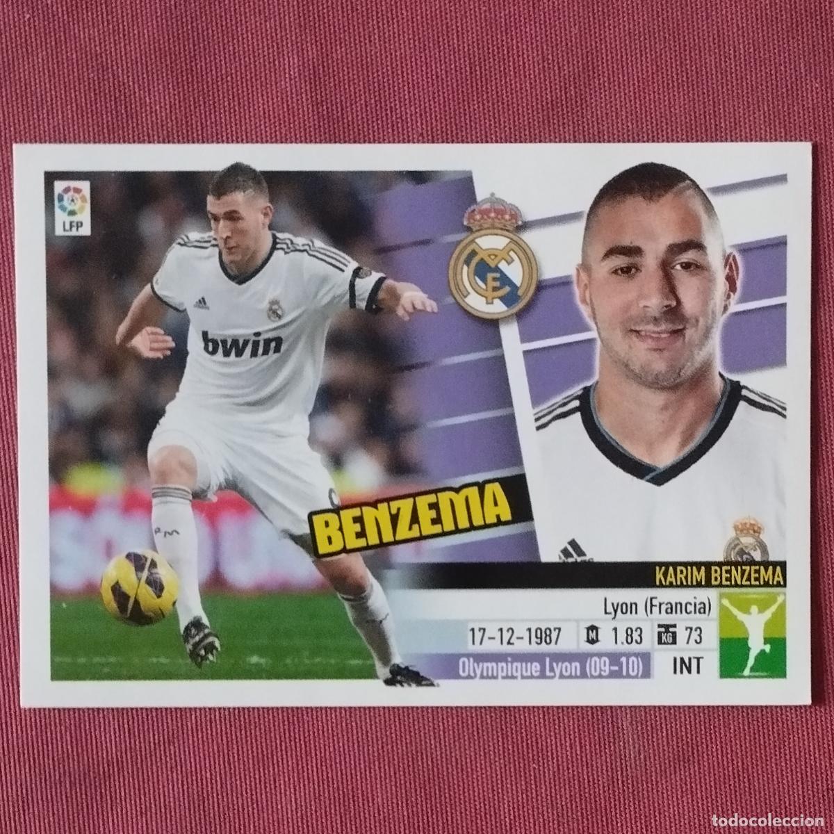 Cromos de F&uacute;tbol: BENZEMA - REAL MADRID - LIGA ESTE - 2013 - 2014 - 13 14