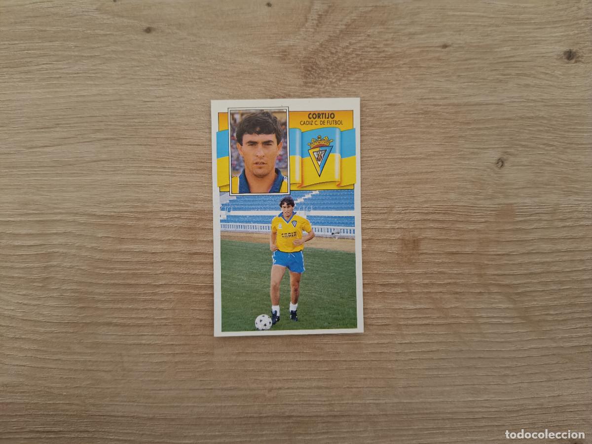 Cromos de F&uacute;tbol: CROMO DE FUTBOL LIGA ESTE CORTIJO CADIZ SIN PEGAR NUNCA PEGADO 90 91 1990 1991 D426