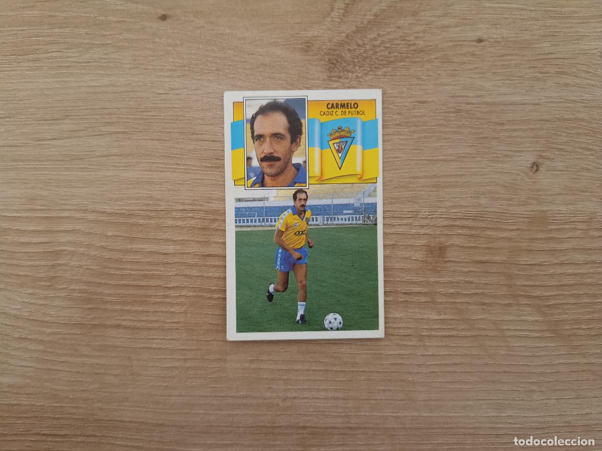 Cromos de F&uacute;tbol: CROMO DE FUTBOL LIGA ESTE CARMELO CADIZ SIN PEGAR NUNCA PEGADO 90 91 1990 1991 D426